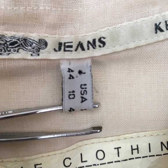 Krizia Jeans linen top - Picture 6 of 6